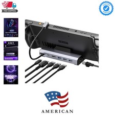 Upgraded Docking Station 4K 120Hz for Steam Deck OLED/ROG Ally X/Legion Go S/...