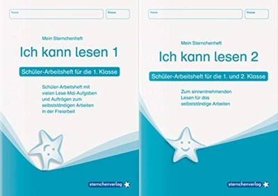 sternchenverlag Ich kann lesen 1 und Ich kann lesen 2 al (Broschüre) (UK IMPORT)