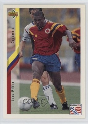 1994 Upper Deck World Cup Hotline Cards Luis Perea 8wl