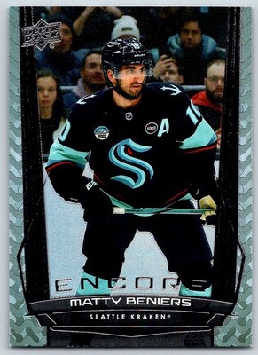 2025-26 Upper Deck Encore MATTY BENIERS #E-48 Seattle Kraken