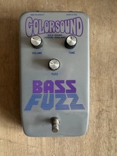 Colorsound Bass Fuzz Pedal von Sola Sound.