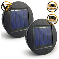 Solarleuchten Ersatzteile 2 StüCk 8Cm 1,2V 600Mah FüR Garten AußEnbereich