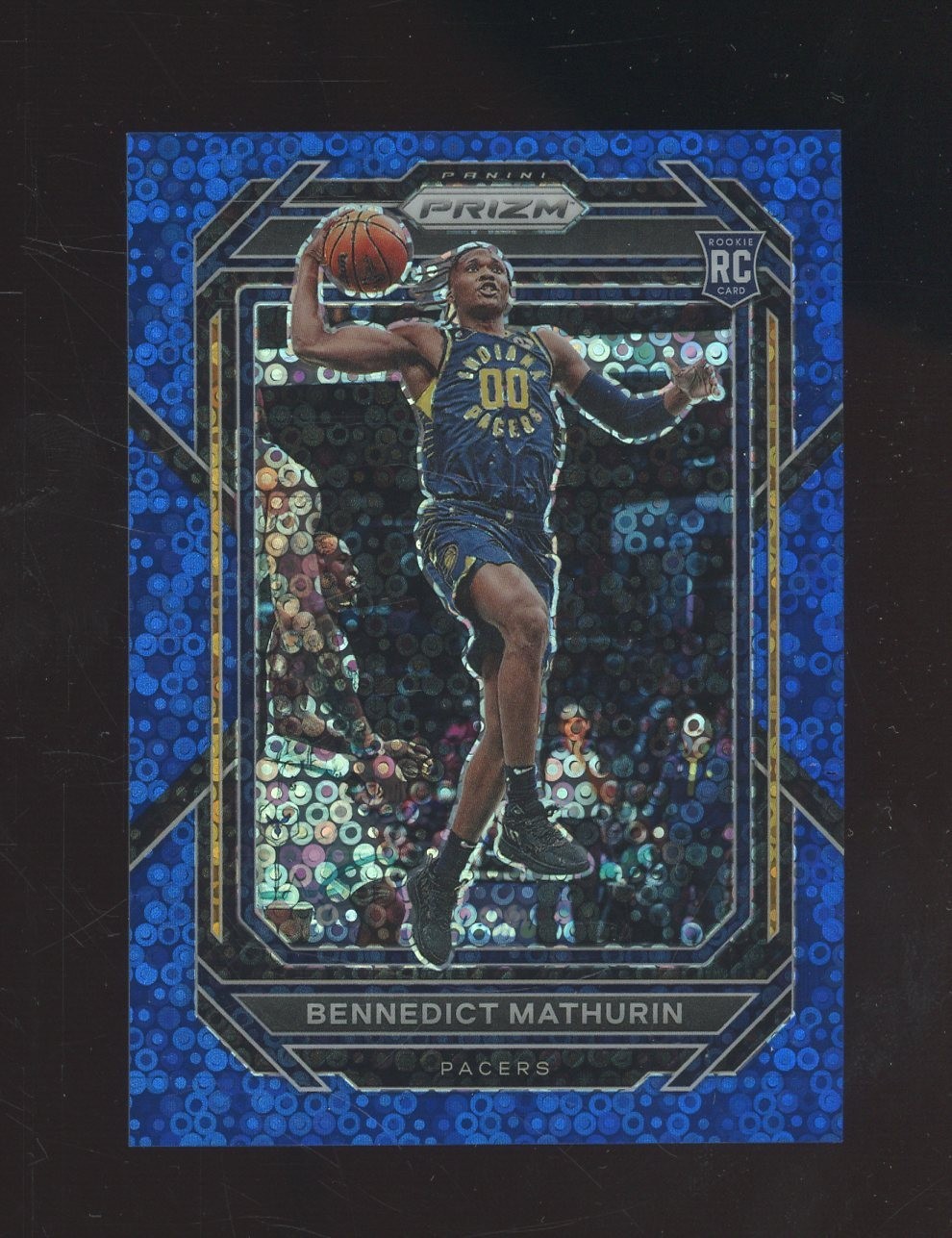 2022-23 Panini Prizm Bennedict Mathurin RC Rookie #254 Blue Fast Break 136/150