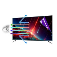 Anti Glare Screen Protector for 55 inch TV, Anti Glare Matte TV Film Anti Blu...