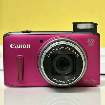 Canon PowerShot SX240 HS 12.1 MP Digital Camera 20x Optical Zoom English 95%NEW