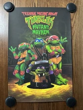 TMNT Mutant Mayhem Mondo 24x36 Poster Limited Edition Screen Print