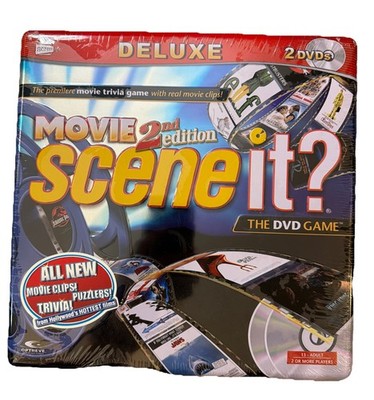 Scene It Movie 2nd Edition (Deluxe Edition) (DVD / HD Video Game, 2007) New Seal
