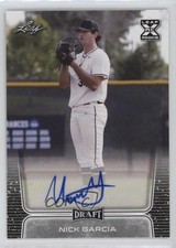 2020 Leaf Draft Auto Nick Garcia #BA-NG2 Auto 0t2