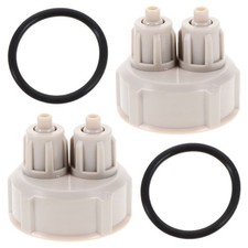 2 Pcs Brine Shrimp Hatchery Fish Tank Carbon Dioxide Plants Air Diffuser