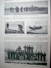 1901 COASTGUARD Portsmouth Breeches Buoy Lifeboat +GREENWICH Observaty magazine3
