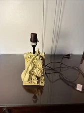 beethoven Classical Music Art Violin Table Desk Lamp Base , Original Tag Exc!