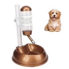 Pet Standing Water Dispenser Bowl Height Adjustable Multifunction Dog Automa-Use