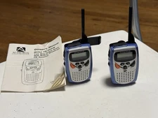 Audiovox FR560FM Walkie Talkie 2 way Radio w/ FM Alert 14 Channel FRS VOX  ,Pair