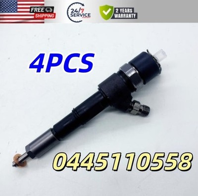 4x 0445110558 Fuel Injector 04123831 4123831 For BOSCH DEUTZ KHD TCD3.6L4 Diesel