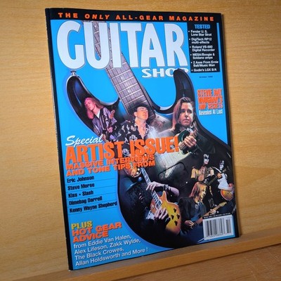 Guitar Shop Magazine October 1996 Stevie Ray Vaughan Amp Secrets NO LABEL