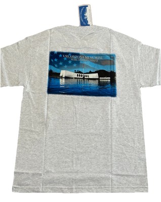 Pearl Harbor Shirt Men s Large USS Arizona Memorial Hawaii Museum Collection New