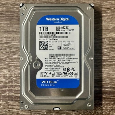 Western Digital WD Blue 1TB HDD 3.5'' SATA 6 Gb/s 7200RPM  - WD10EZEX