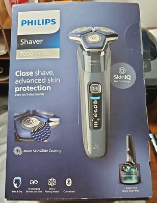 Philips Series 7000 S7882 Elektrorasierer - Nagelneu Versiegelt - Reinigungspod