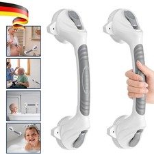 2x Badewannengriff Duschgriff Badewanne Haltegriff Sauggriff Ohne Bohren für Bad