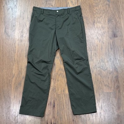 Nike Pants Mens 36x30 Olive Green Dri Fit Tiger Woods Collection Adaptive Golf