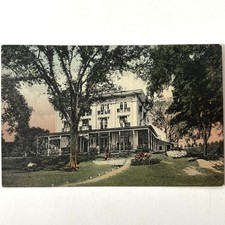 Gelston House East Haddam Connecticut Antique CT Postcard Early Historic c1913