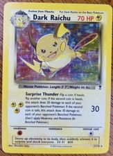 Dark Raichu 7/110 MP Holo Rare Legendary Collection Pokemon TCG Card