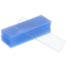 100Pcs Microscope Slides Kit Plastic Blank Slides for Boys and Girls