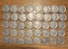 Buffalo Nickel Full Date Roll! Lot of 40 Coins!  D & S Mint Marks Only!!  #279