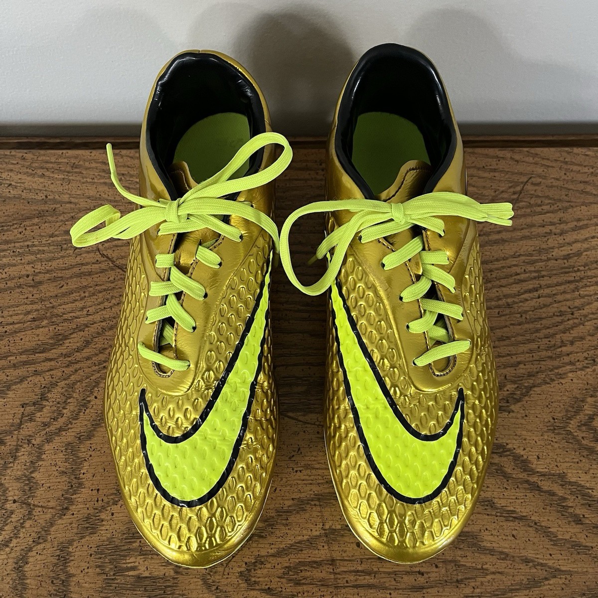 Nike Hypervenom Neymar Gold Cleats 677585-907 MEN'S US SIZE 7 | eBay
