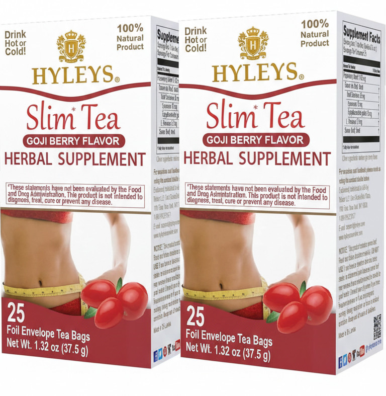 25 Ct Goji Berry Flavor  (50 Tea Bags)