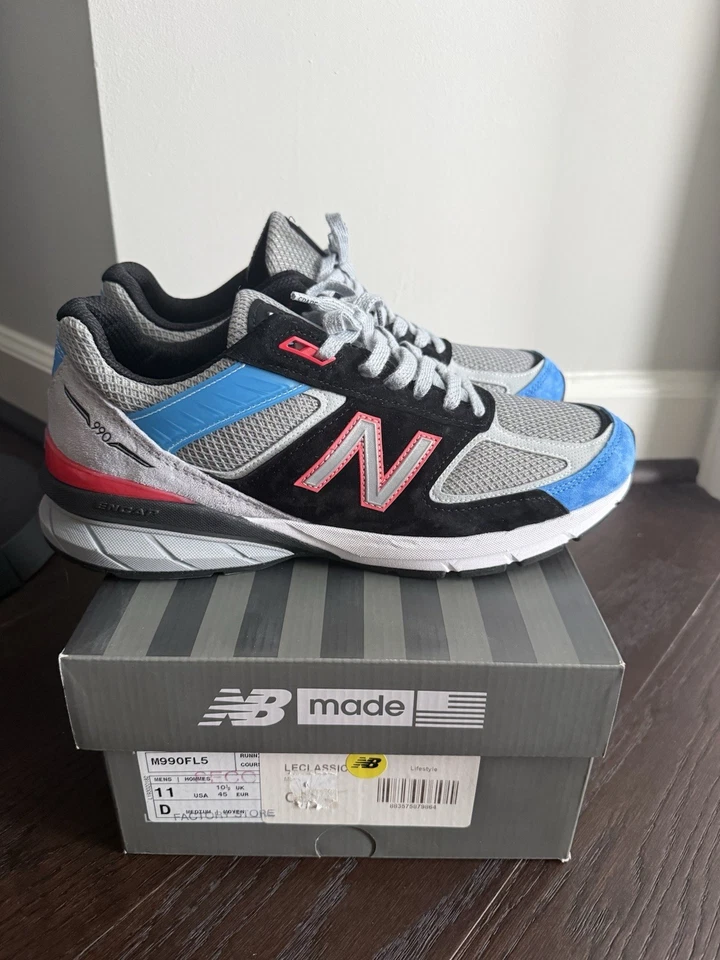 Size 11 - New Balance 990v5 Made in USA Fast Lane DTLR - Image 3 of 4