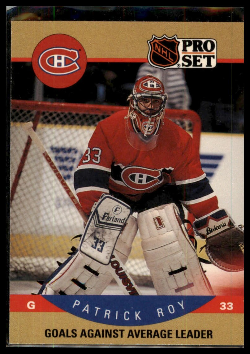 1990-91 Pro Set #399 Patrick Roy
