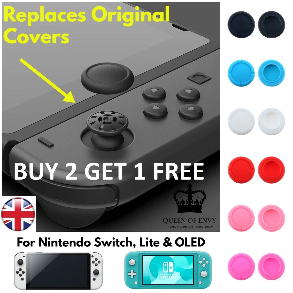 Joystick Covers Nintendo Switch Lite Replacement Joystick