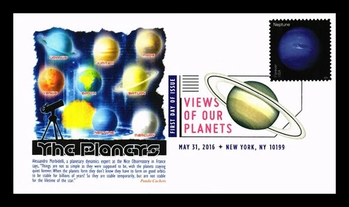 US COVER PANDA CACHETS PICTORIAL CANCEL FIRST DAY OF ISSUE THE PLANETS NEPTUNE