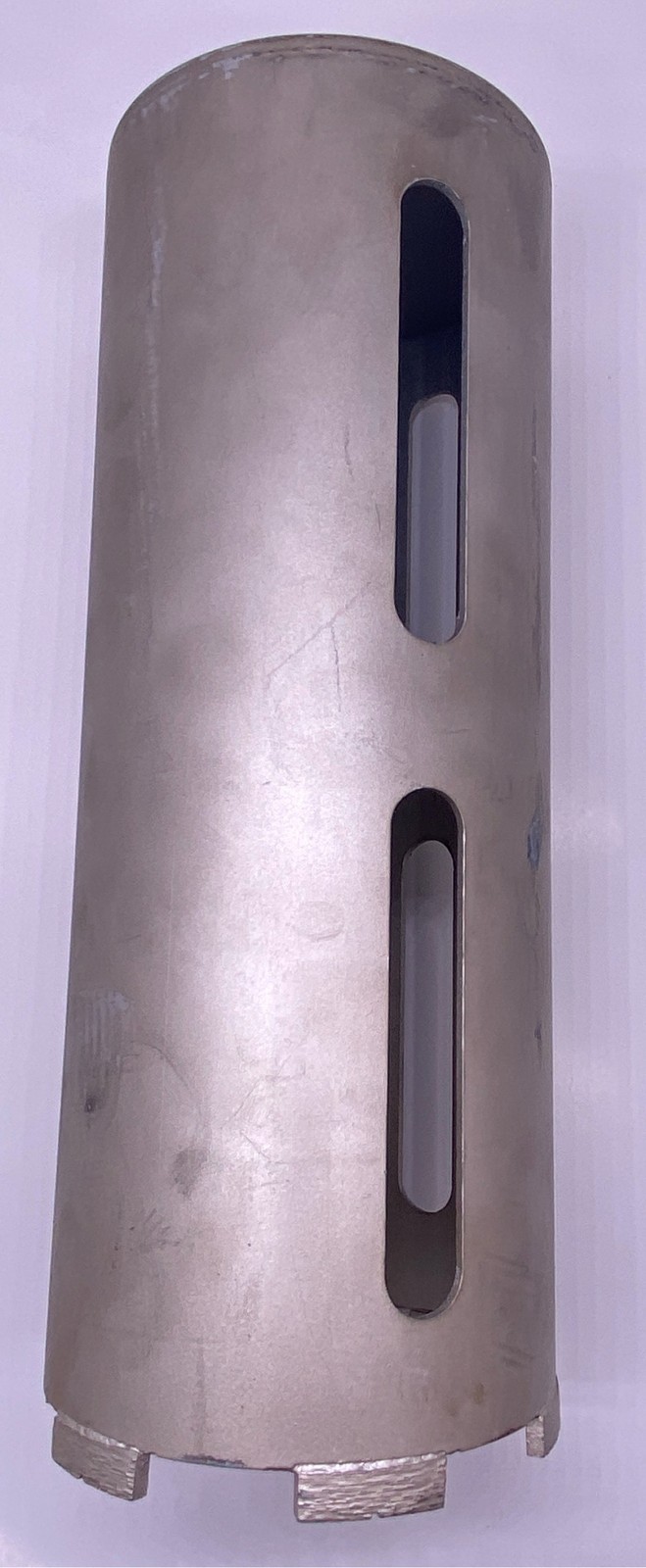Unknown 4X9 Diamond Core Hole Drill Bit, 4" D x9" L, Mount 5/8"-11 1