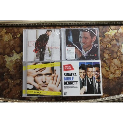 Michael Buble CD Lot Instant Collection New Sealed Christmas Sinatra Love Crazy