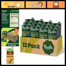 Organic Unsalted Chicken Bone Broth, 32 oz Carton - Pack of 12, Healthy  Nutrit