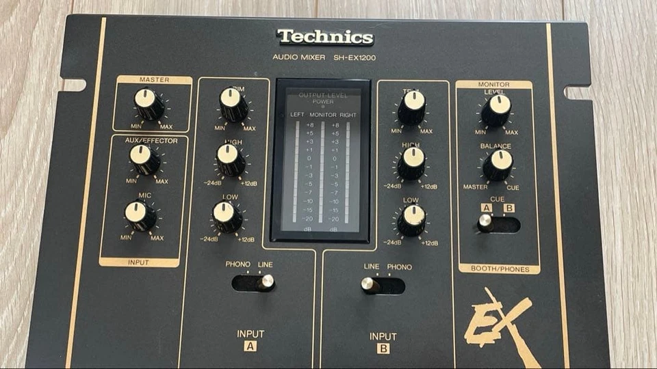 Technics SH-EX1200 DJ Audio Mixer used from japan - Image 2 of 4
