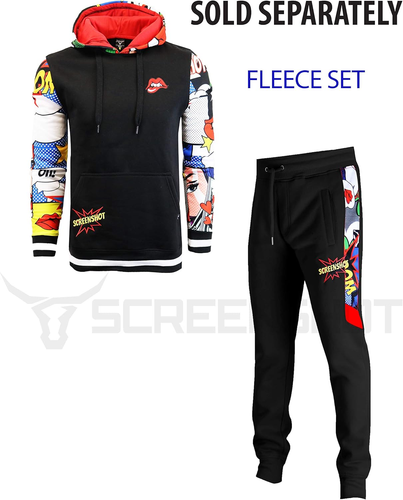 Mens Urban Hip Hop Premium Fleece Hoodie - Modern Pullover NYC Street Fashion Ur - Picture 7 of 12