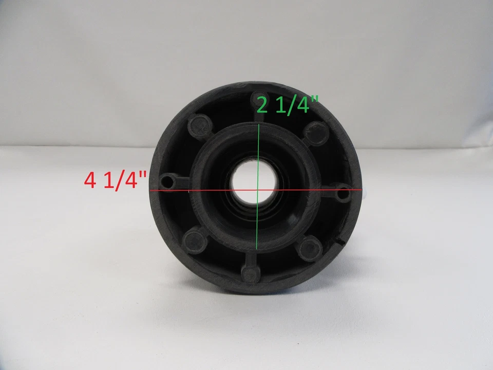 FORESPAR SEACOCK VALVE 933148N FULL-FLOW 2" NEGRO MARELON BARCO MARINO Foto 4 de 4