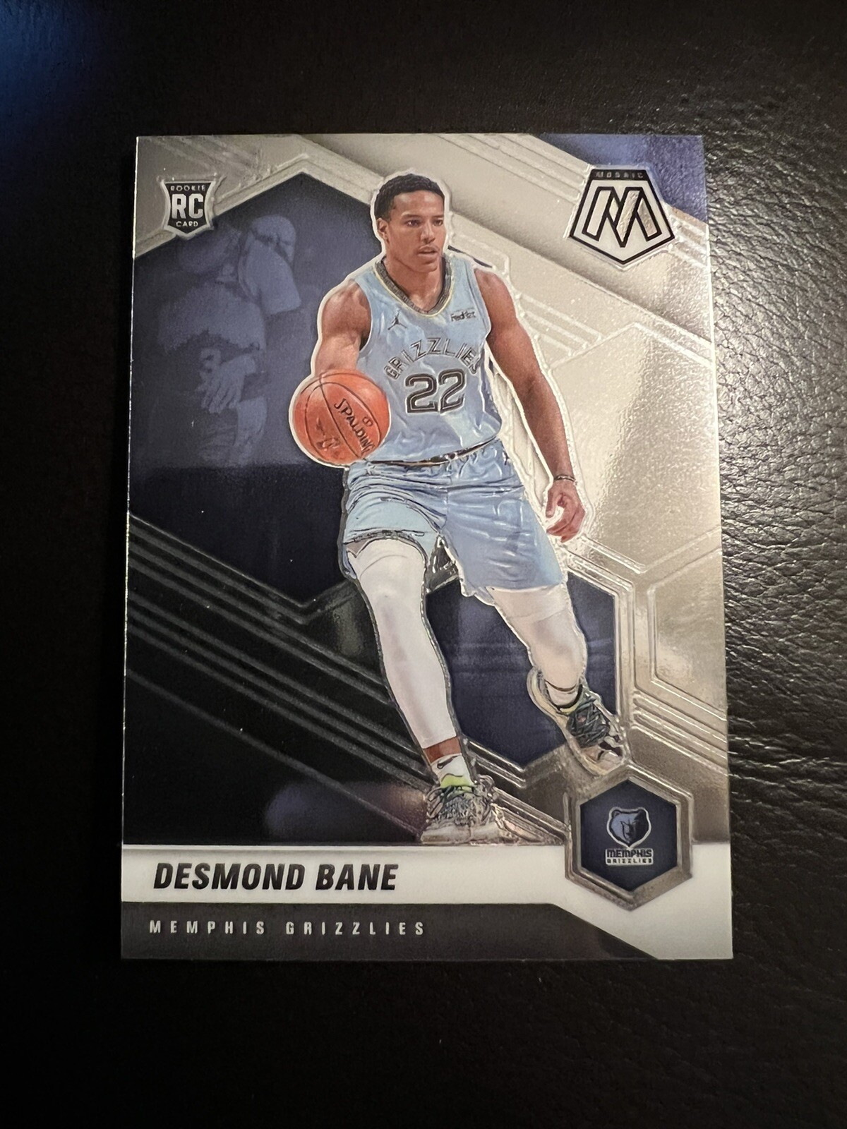 2020-21 Panini Mosaic Desmond Bane rookie card Memphis Grizzlies RC #211