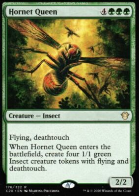 1x HORNET QUEEN - Insekt - M15/Commander - MTG - NM - Magic the Gathering