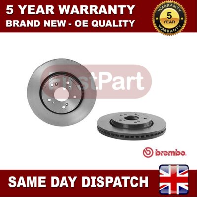 Fits Honda CR-V 2006- + Other Models Firstpart Front Brake Discs