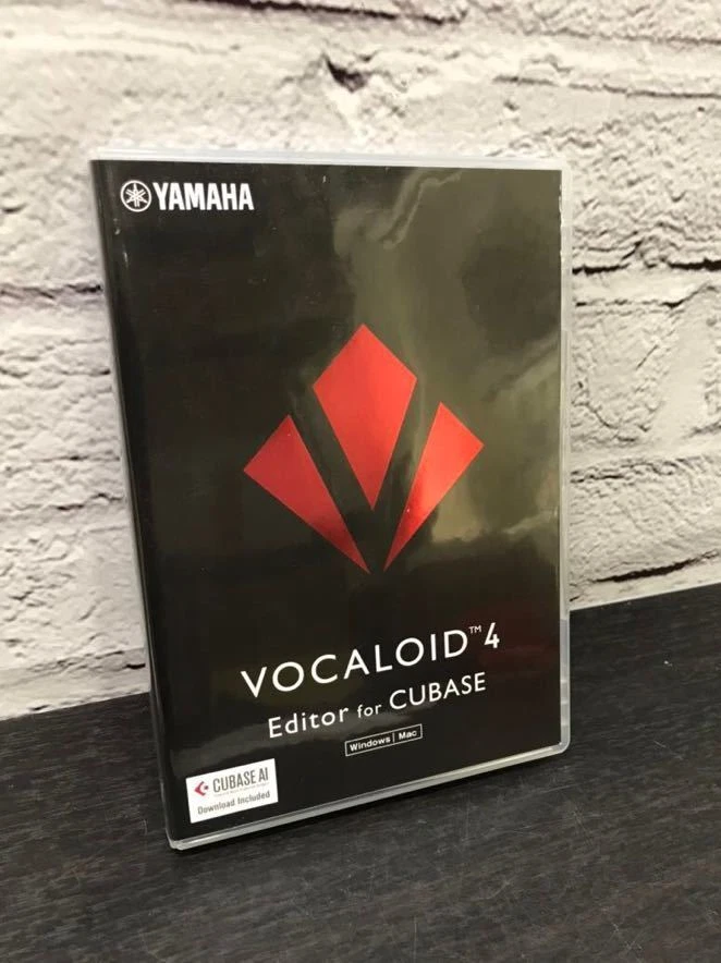 YAMAHA VOCALOID 4 Editor For Cubase PC Windows Mac From Japan good