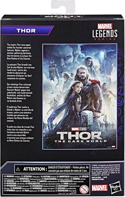 Hasbro Marvel Legends Series Thor, Thor The Dark World 6 Marvel