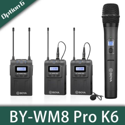 BOYA BY-WM8 Pro-K2 ワイヤレスマイク Amazon.co.jp: 【技適マーク認証】BOYA BY-WM8 PRO K1 使用UHFチャネル