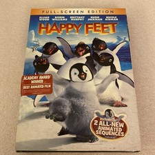 Happy Feet Full Screen Edition DVD Movie NEW Sealed slipcover kidman jackman