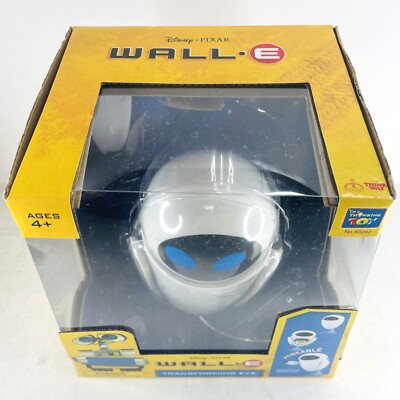 Disney Pixar Wall-E Thinkway Toys Transforming Eve Robot Figure