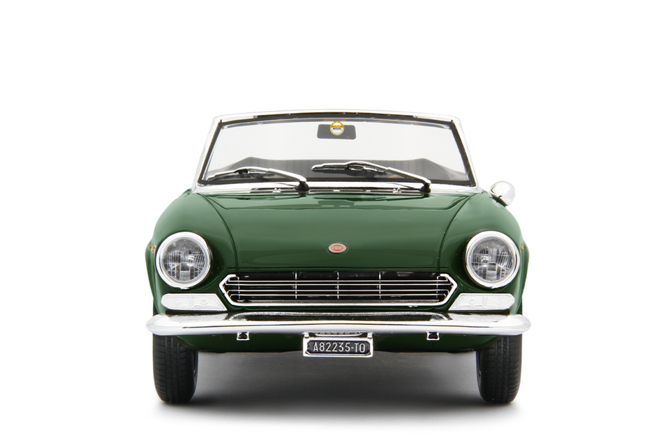 laudoracing model fiat 124 sport spider as 1968 bila lm172e 1 18