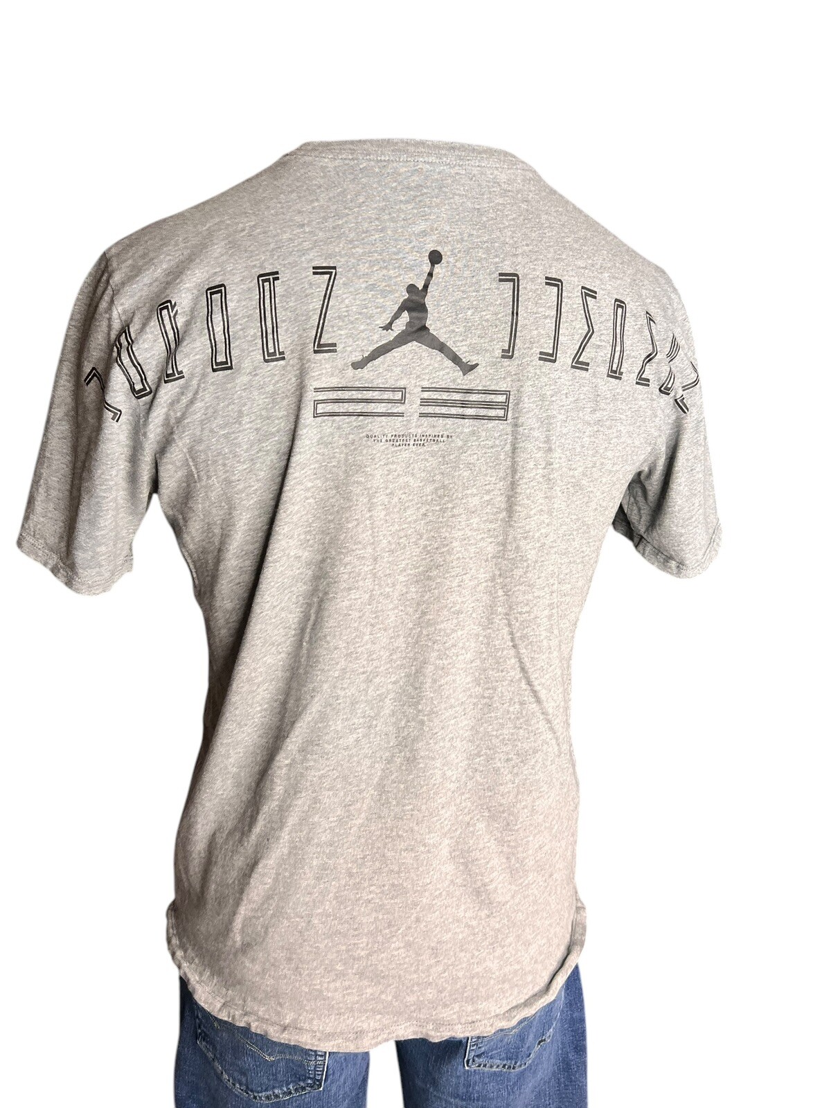 MICHAEL JORDAN No 23 CHICAGO BULLS - Jordan - J U M P M A N (Med) T-Shirt NBA